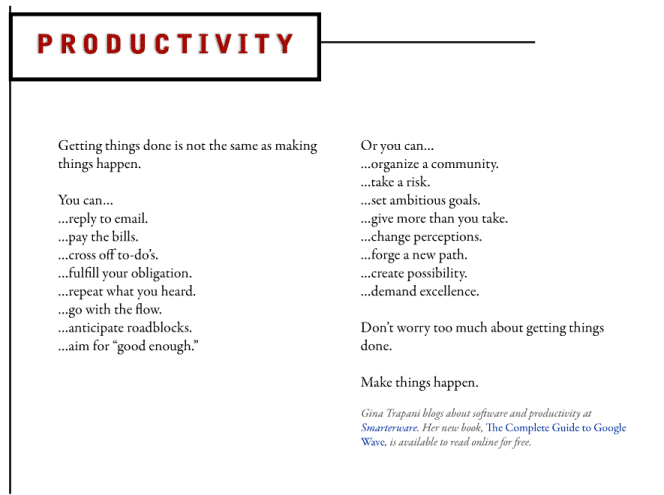 Productivity_Gina Trapani Productivity_Gina Trapani