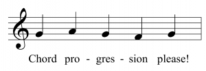 Chord Progression please