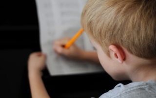 Student composing 1Small
