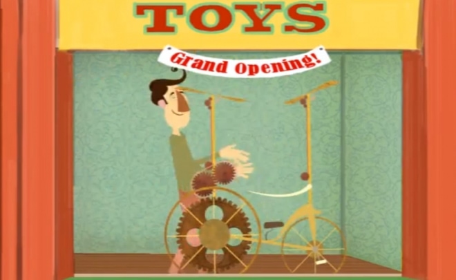 The Flying Bicycle: What Happens When We Copy